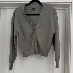Dynamite Women's Cardigan in Olive Green